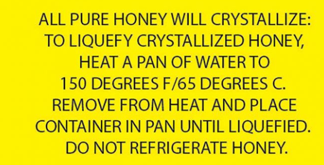 Liquifying Label