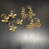 Bee Theme Earrings