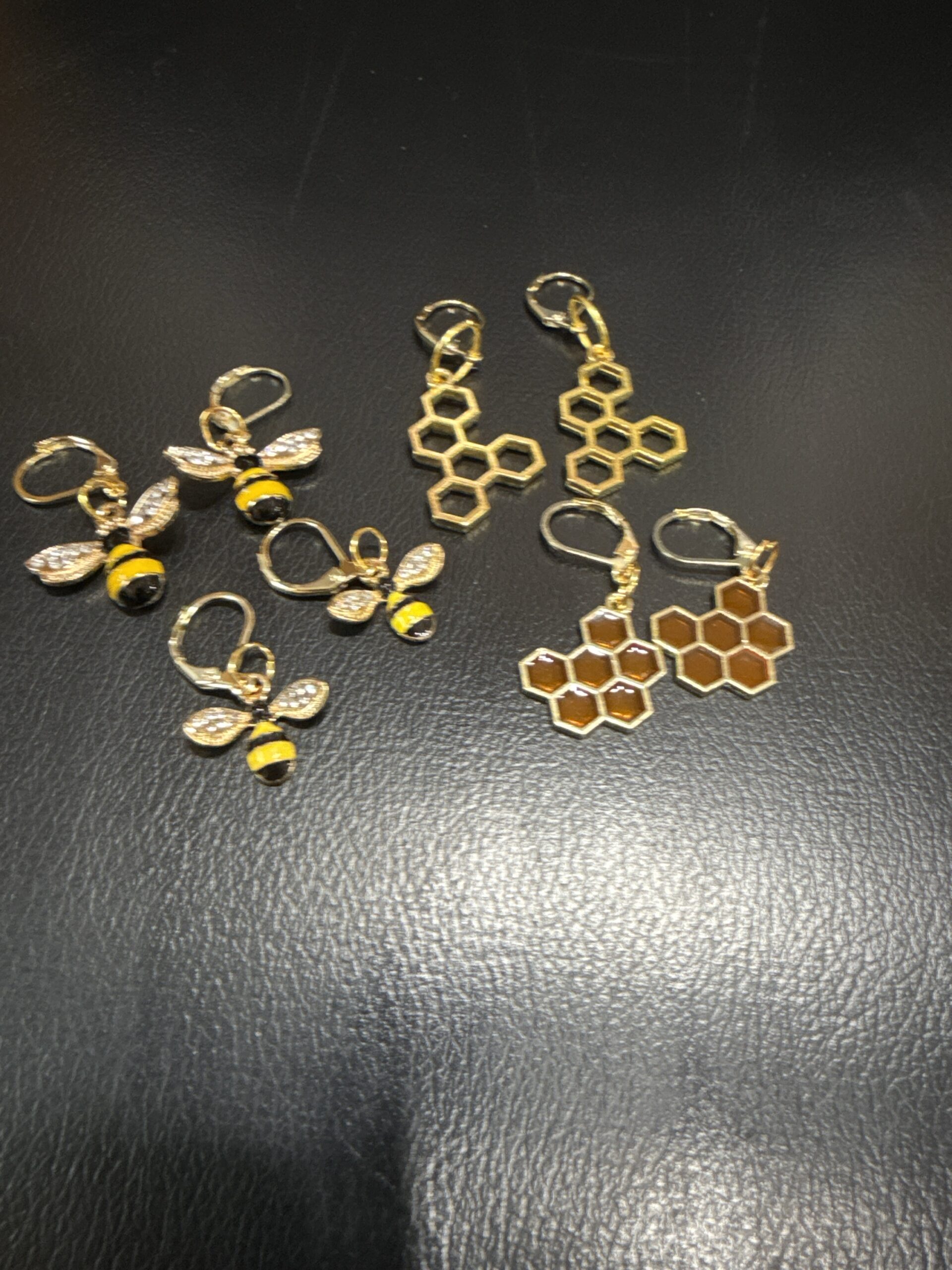 Bee Theme Earrings