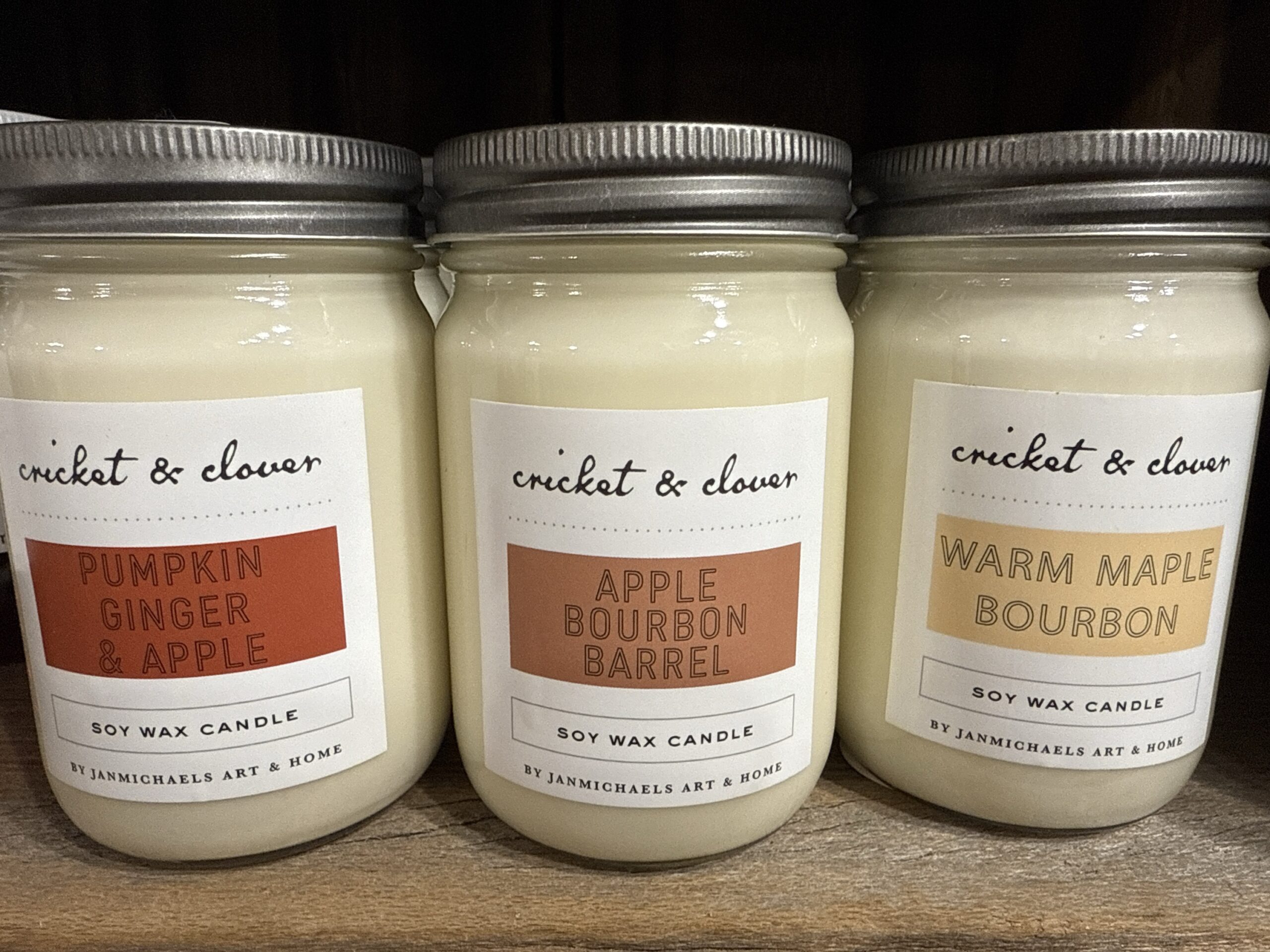 Candle by Cricket & Clover